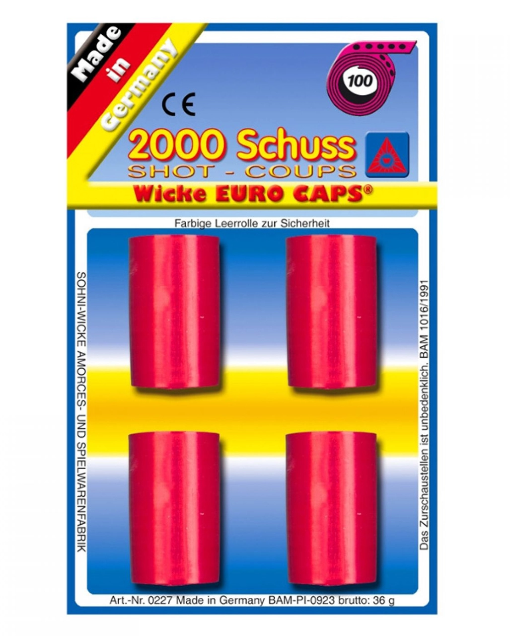 2000 Schuss Spielzeugwaffen Munition 1 2000 Schuss Spielzeugwaffen Munition