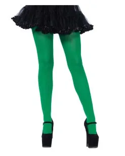Nylon Strumpfhose Blickdicht Grün
