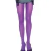Nylon Strumpfhose Blickdicht Lila