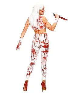 Leggins Mit Blut-Spritzern -Attrappen Verkäufe 2023 blutige horror leggings bloody zombie leggings halloween und horror kostueme 26390 03