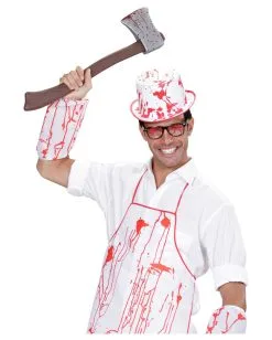 Blutige Killer Axt Kostümzubehör 7 Blutige Killer Axt Kostümzubehör -Attrappen Verkäufe 2023 blutige killer axt kostuemzubehoer blutige slasher axt spielzeugwaffe cosplay waffe dekorations waffe 21212 04