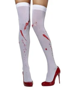Blutige Overknee Strümpfe