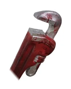 Blutiger Schaumstoff Schraubenschlüssel -Attrappen Verkäufe 2023 blutiger schraubenschluessel polsterwaffe blutige horror und halloween waffe larp zubehoer 36949 3