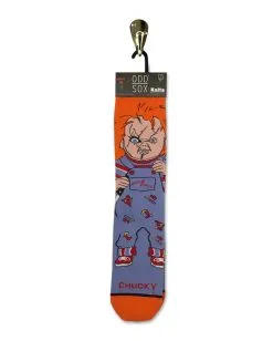 Good Guys Chucky Die Mörderpuppe Socken -Attrappen Verkäufe 2023 chucky die moerderpuppe good guys socken childs play chucky good guy socks geschenkidee horror fan 52333 3