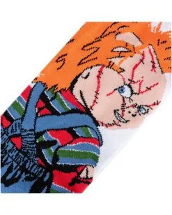 Mörderpuppe Chucky Revenge Socken -Attrappen Verkäufe 2023 chucky die moerderpuppe socken childs play chucky socks horrorfilm socken geschenkartikel horror fan 52330 4