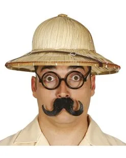 Safari Dschungel Hut -Attrappen Verkäufe 2023 dschungel tropen hut kostuemzubehoer verkleidungsaccessoires faschingshut kostuemhut sombrero explorador 26459 2