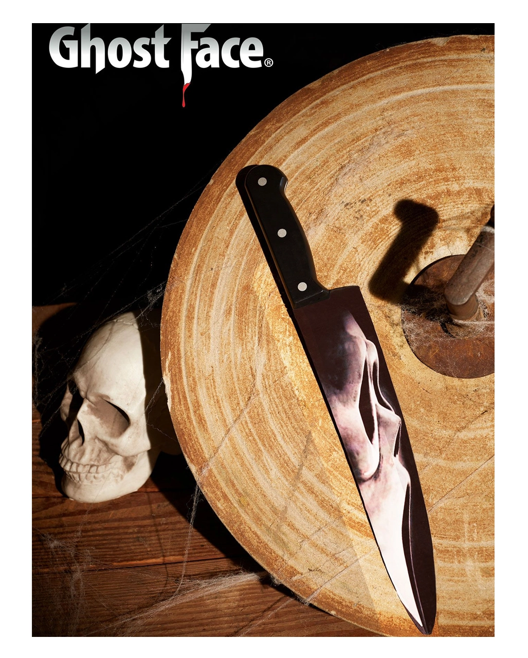 Ghost Face Chef Spielzeug Messer 2 Ghost Face Chef Spielzeug Messer – Bild 2