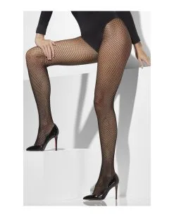 Grobnetz Strumpfhose Schwarz