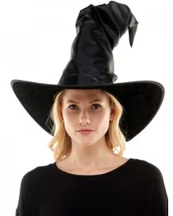 Schwarzer Großer Hexenhut -Attrappen Verkäufe 2023 grosser hexen hut schwarz big witch hat black hexen spitzhut halloween kostuemhut hexe 53429 3