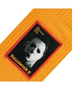 Michael Myers Halloween II Patch Socken -Attrappen Verkäufe 2023 halloween 2 michael myers patch socken horror socks horrorfilm socken geschenkartikel horror fan 52338 4