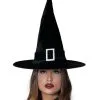 Samtiger Hexenhut Mit Schnalle