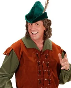 Hut König Der Diebe Mit Feder -Attrappen Verkäufe 2023 koenig der diebe hut robin hood hut jaeger hut faschingshut 29340 3