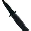 Schwarzes Springmesser Spielzeugwaffe
