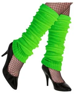 Strickstulpen Neon-Grün