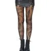 Netzstrumpfhose Mit Schlangenmotiv