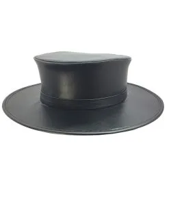 Schwarzer Pest Doktor Hut