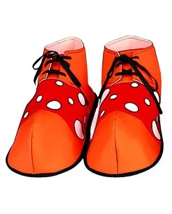 Gepunktete Clown Schuhe