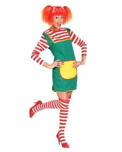 Overknees Rot Weiß -Attrappen Verkäufe 2023 rot weiss gestreifte overknees faschingstruempfe ringelstruempfe red white stripped overknees 17944 03