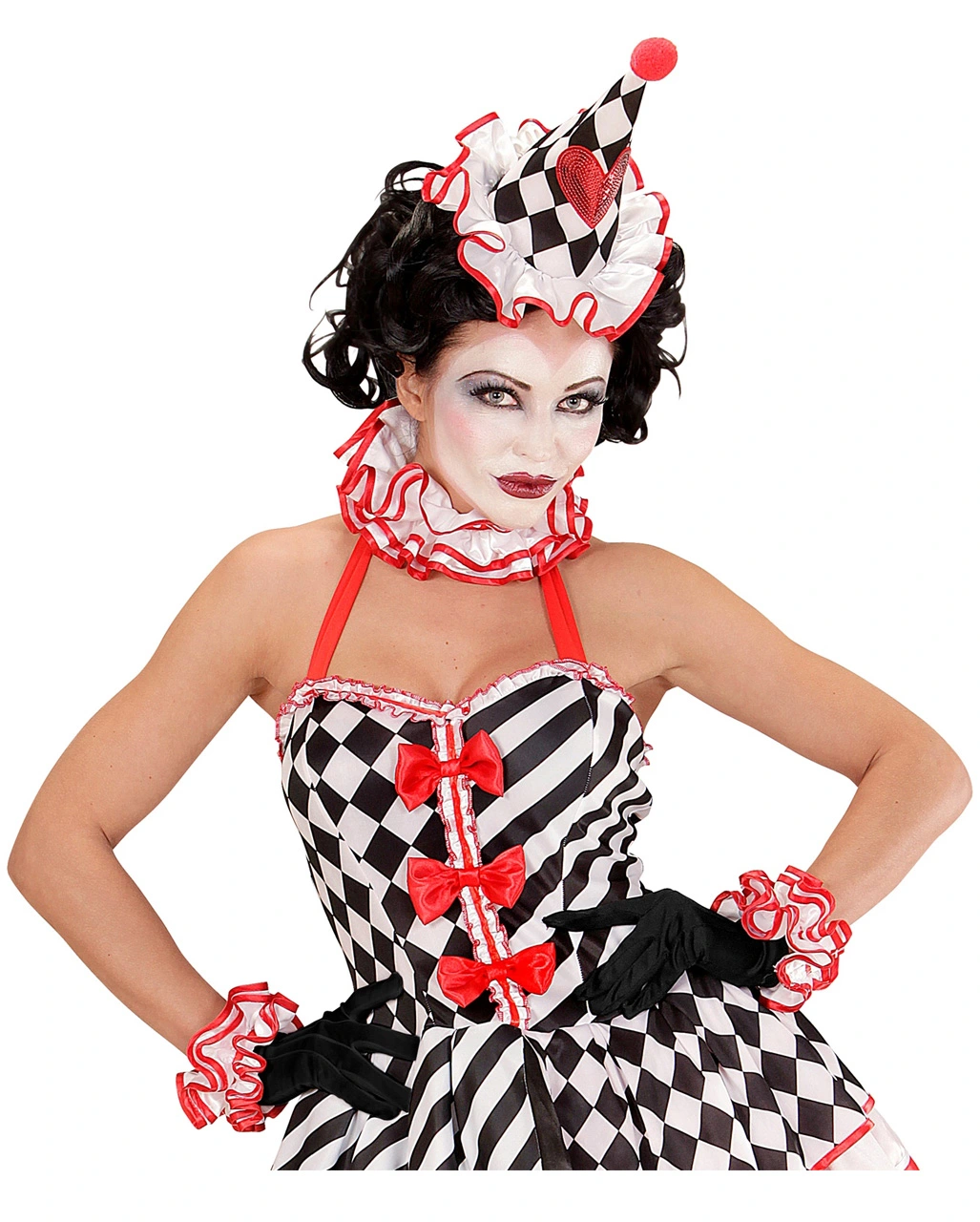 Unisex Handschuhe Für Kostüme Schwarz 4 Unisex Handschuhe Für Kostüme Schwarz – Bild 4