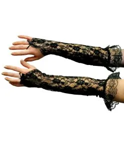 Spitzenhandschuhe Ellbogenlang