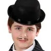 Schwarze Melone Hut Für Kinder