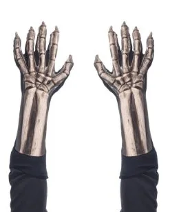 Deluxe Skelett Handschuhe