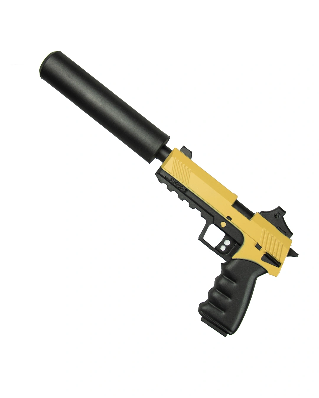 Glock Mit Schalldämpfer Spielzeugwaffe Aus Hart Schaumstoff 1 Glock Mit Schalldämpfer Spielzeugwaffe Aus Hart Schaumstoff