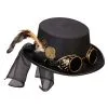 Steampunk Zylinder Mit Fliegerbrille Als Zubehör