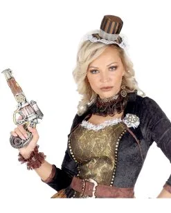 Steampunk Pistole Aus Schaumstoff -Attrappen Verkäufe 2023 steampunk pistole aus schaumlatex steampunk pistole spielzeugwaffe steampunk kostuemzubehoer 36844 03