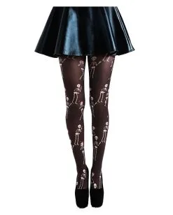 Verliebte Skelette Strumpfhose