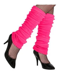 Strickstulpen Neon-Pink