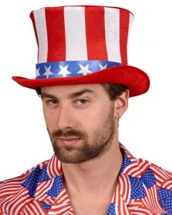 USA Zylinder Mit Stars & Stripes