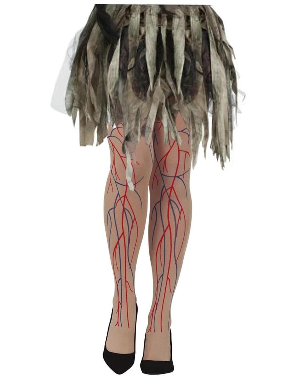 Zombie Venen Strumpfhose 1 Zombie Venen Strumpfhose